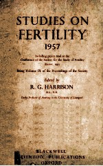 STUDI<em>E</em>S ON F<em>E</em>RTILITY 1957
