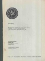 PROCEED<em>IN</em>GS <em>OF</em> A SEM<em>IN</em>AR ON THE USE <em>OF</em> STABLE ISOTOPES <em>IN</em>%CL<em>IN</em>ICAL PHARMACOLOGY
