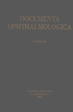 DOCUMENTA OPHTHALMOLOGICA ADVANCES <em>IN</em> OPHTHALMOLOGY VOL.XIX