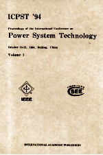 ICPST'94 Proceed<em>in</em>gs <em>of</em> the <em>In</em>ternational Conference on Power System Technology October 18-21，1994.B
