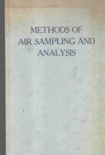 <em>METHODS</em> <em>OF</em> AIR SAMPLING AND <em>ANALYSIS</em>