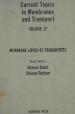 CURRENT TOPICS <em>IN</em> MEMBRANES AND TRANSPORT <em>VOLUME</em> 17 MEMBRANE LIPIDS OF PROKARYOTES