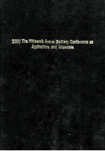 The Fifteenth ANNUAL BATTERY CONFERENCE on <em>APPLICATIONS</em> AND <em>ADVANCES</em>