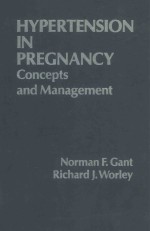 HYPERTENSION <em>IN</em> PREGNANCY CONCEPTS AND MANAGEMENT