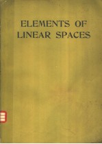 ELEMENTS OF LINE<em>A</em><em>R</em> SP<em>A</em>CES