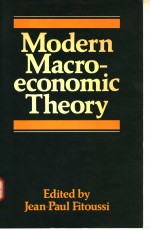 MODERN <em>MACRO</em>-ECONOMIC THEORY