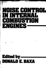 NOISE <em>CONTROL</em> IN INTERNAL COMBUSTION ENGINES