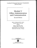 MODULE V OFFICE ADMINISTRATION AND <em>COMMUNICATION</em>  <em>SECOND</em> <em>EDITION</em>