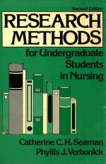 RESE<em>A</em>RCH METHODS <em>FOR</em> UNDERGR<em>A</em>DU<em>A</em>TE <em>STUDENTS</em> IN NURSING