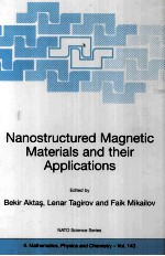 Nanostructured Magnetic <em>Materials</em> <em>and</em> their <em>Applications</em>