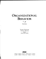 ORGANIZATIONAL BEHAVIOR  <em>THIRD</em> <em>EDITION</em>