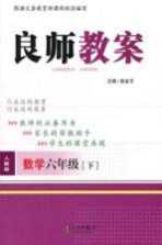 良师教案  数学  六年级  下  人教版
