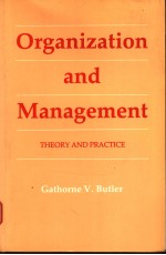 ORGANIZATION <em>AND</em> MANAGEMENT  <em>THEORY</em> <em>AND</em> <em>PRACTICE</em>