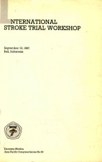 <em>IN</em>TERNATIONAL STROKE TRIAL <em>WORKSHOP</em>