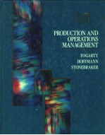 PRODUCTION AND OPERATIONS <em>MANAGEMENT</em>