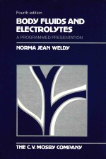 <em>BODY</em> <em>FLUIDS</em> AND ELECTROLYTES FOURTH EDITION