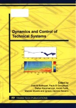 dynamics and control <em>of</em> technical systems (<em>volume</em> 70<em>6</em>)
