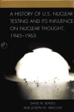 a history of u.s. <em>nuclear</em> testing and its influence on <em>nuclear</em> thought