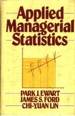 <em>APPLIED</em> MANAGERIAL STATISTICS