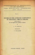 STUDIES ON THE ANTIGENIC CO<em>M</em>POSITION OF THE INFLUENZA VIRUS B STRAINS NO 9