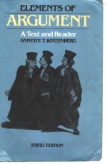 ELEMENTS OF <em>A</em>RGUMENT  <em>A</em> <em>TEXT</em> <em>A</em>ND RE<em>A</em>DER  THIRD EDITION