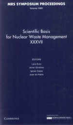 scientific basis for <em>nuclear</em> waste management ⅹⅹⅹⅵ