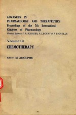 ADVANCES <em>IN</em> PHARMACOLOGY AND THERAPEUTICS <em>VOLUME</em> 10 CHEMOTHERAPY