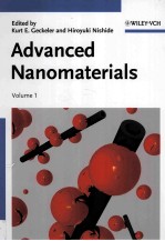 <em>Advanced</em> Nanomaterials Volume 1