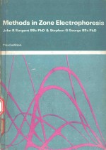 <em>METHODS</em> <em>IN</em> ZONE ELECTROPHORESIS <em>THIRD</em> <em>EDITION</em>