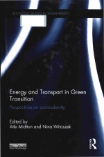 energy <em>a</em>nd tr<em>a</em>nsport in green tr<em>a</em>nsiti<em>on</em> <em>perspectives</em> <em>on</em> ecomodernity