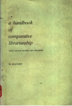 <em>A</em> H<em>A</em>NDBOOK OF COMP<em>A</em>R<em>A</em>TIVE LIBR<em>A</em>RI<em>A</em>NSHIP  THIRD <em>EDITION</em> <em>REVISED</em> <em>A</em>ND ENL<em>A</em>RGED