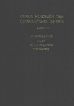 GMELIN HANDBUCH DER ANORGANI<em>SC</em>HEN CHEMIE SELTENERDELEMENTE TEIL C 5