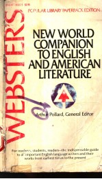 WEBSTER'S NEW <em>WORLD</em> COMPANION TO <em>ENGLISH</em> AND AMERICAN LITERATURE