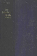ORAL ANTIDIABETIC THERAPY 1956 -1965 WITH PARTICULAR <em>REFERENCE</em> <em>TO</em> <em>TO</em>LBUTAMIDE