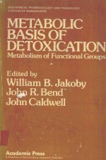METABOLIC <em>BASIS</em> <em>OF</em> DETOXICATION