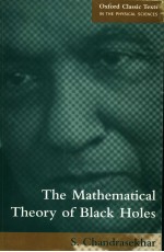 <em>THE</em> MA<em>THE</em>MATICAL <em>THE</em>ORY <em>OF</em> BLACK HOLES