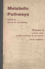 <em>M</em>ETABOLIC PATHWAYS THIRD EDITION VOLU<em>M</em>E IV