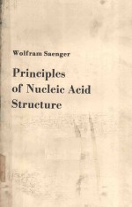 WOLFRAM SAENGER PRINCIPLES <em>OF</em> NUCLEIC ACID <em>STRUCTURE</em>