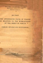 THE APTERYGOTAN FAUNA <em>OF</em> POLAND <em>IN</em> <em>RELATION</em> <em>TO</em> THE WORLD FAUNA <em>OF</em> THIS GROUP <em>OF</em> <em>IN</em>SECTS