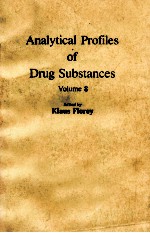 ANALYTICAL PR<em>OF</em>ILES <em>OF</em> <em>DRUG</em> SUBSTANCES VOLUME 8