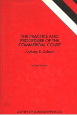 THE <em>PRACTICE</em> <em>AND</em> PROCEDURE 0F THE COMMERCIAL COURT