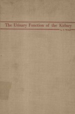 THE UR<em>IN</em>ARY <em>FUNCTION</em> <em>OF</em> THE KIDNEY