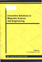 innovative solutions inmaterials science and <em>engineering</em> selected peer reviewed papers from the 2014