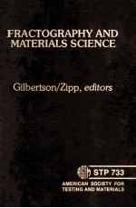 FRACTOGRAPHY <em>AND</em> <em>MATERIALS</em> <em>SCIENCE</em>
