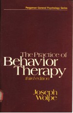 <em>THE</em> <em>PRACTICE</em> <em>OF</em> BEHAVIOR <em>THE</em>RAPY  THIRD <em>EDITION</em>