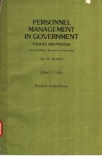 PERSONNEL MANAGEMENT <em>IN</em> GOVERNMENT  POLITICS <em>AND</em> PROCESS  SECOND EDITION