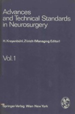ADVANCES AND TECHNICAL STANDARDS <em>IN</em> NEUROSURGERY <em>VOLUME</em> 1