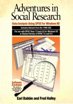 ADVANTURES IN SOCIAL RESEARCH DATA ANALYSIS USING SPSS <em>TM</em> FOR WINDOWS 95 R