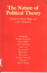 <em>THE</em> NATURE <em>OF</em> POLITICAL <em>THE</em>ORY