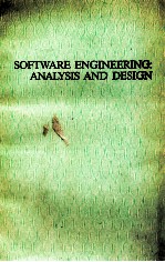 <em>SOFTWARE</em> ENGINEERING:ANALYSIS <em>AND</em> DESIGN